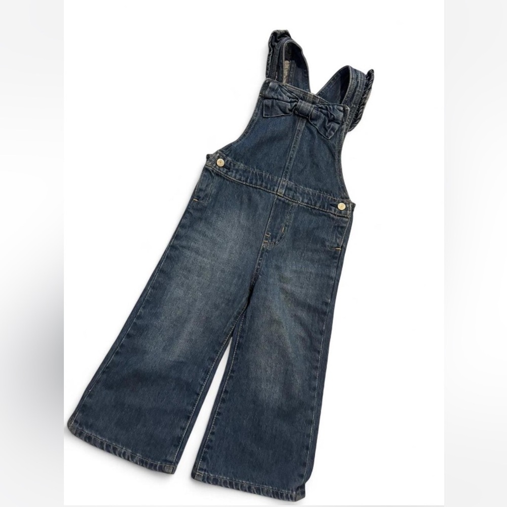 GAP Classic Blue Kids Overalls girls size 4